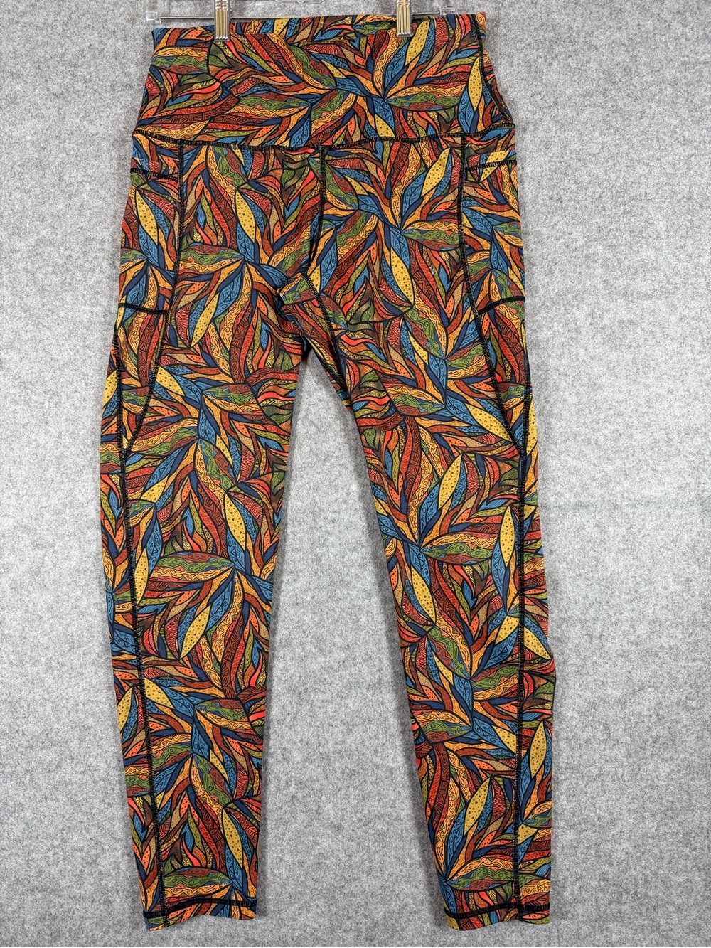 Wild Woods High-Rise Leafy Leggings for Eloise *Repair Left Front*